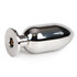 Buttplug aus Metall -  Groß_