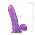 Crystal Jellies - 15 cm Ballsy Cock mit Saugnapf_